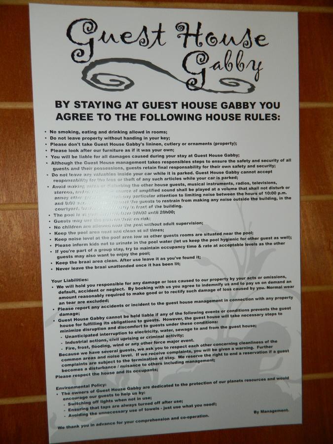 Guest House Gabby Klerksdorp Dış mekan fotoğraf
